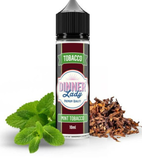 Příchuť Dinner Lady S&V Tobacco - Mint Tobacco (Chladivý a sladký tabák) 10ml