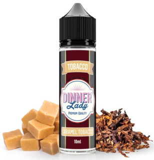Příchuť Dinner Lady S&V Tobacco - Caramel Tobacco (Tabák, vanilkový krém a karamel) 10ml