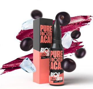 Příchuť Riot Squad Shake & Vape Black Edition - Pure Frozen Acai (Ledové acai) 10ml