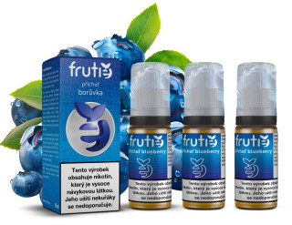 E-liquid Frutie 50/50 - Borůvka (Blueberry) 3x10ml – 0mg