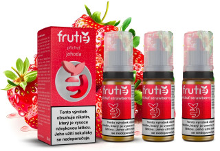 E-liquid Frutie 50/50 - Jahoda (Strawberry) 3x10ml – 0mg