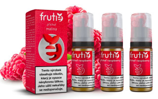 E-liquid Frutie 50/50 - Malina (Raspberry) 3x10ml – 6mg