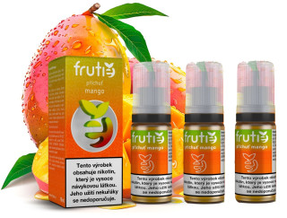 E-liquid Frutie 50/50 - Mango 3x10ml – 6mg