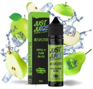 Příchuť Just Juice Shake and Vape - Apple and Pear on Ice (Sladká hruška se zeleným jablkem) 10ml
