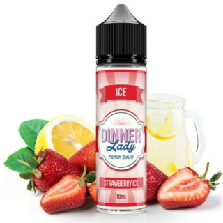Příchuť Dinner Lady S&V Ice - Strawberry Ice (Ledová jahoda) 10ml