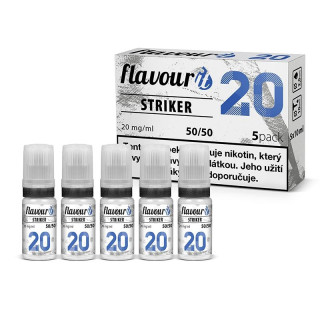 Nikotinová báze Flavourit STRIKER 5x10ml (PG50/VG50) 20mg