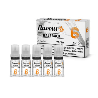 Nikotinová báze Flavourit 5x10ml (PG30/VG70) 6mg