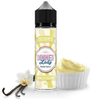 Příchuť Dinner Lady S&V Desert - Vanilla Custard (Jemné a krémové tóny sladké vanilky) 10ml