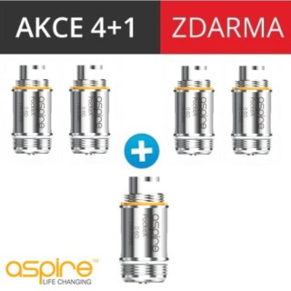 aSpire PockeX žhavící hlava 0,6ohm 4+1 zdarma Tip