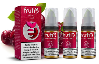 E-liquid Frutie 50/50 - Višeň (Cherry) 3x10ml – 3mg