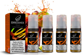 E-liquid Dreamix - Lime Cola Leaf 4x10ml – 12mg