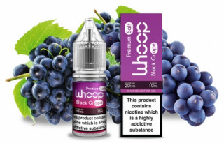 E-liquid WHOOP Salt - Black Grape (Osvěžující chuť černých hroznů) 10ml 20mg