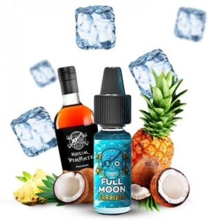 Příchuť Full Moon Pirates - Caraibes (Svěží ananas, rum a kokos) 10ml