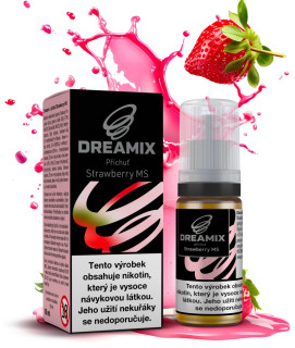 E-liquid Dreamix - Strawberry MS 10ml – 3mg