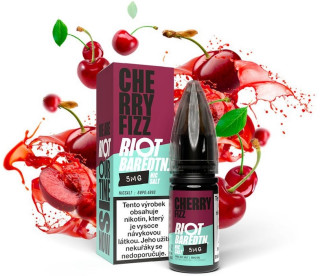 E-liquid Riot BAR EDTN Salt - Cherry Fizz (Třešňová směs) 10ml – 10mg