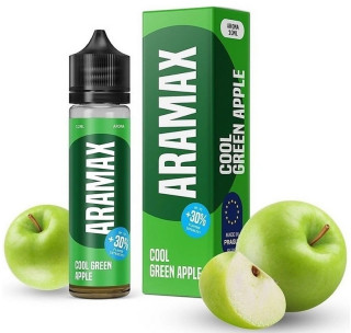 Příchuť Aramax Shake and Vape - Cool Green Apple (Osvěžující zelené jablko) 10ml