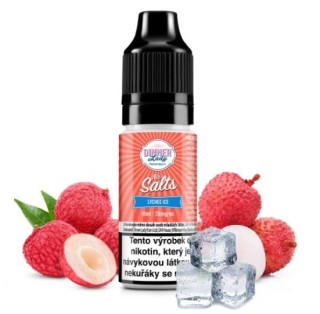 E-liquid Dinner Lady Salt - Lychee Ice (Ledové liči) 10ml 20mg