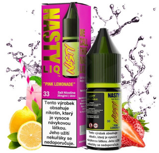 E-liquid Nasty LIQ Salt - Pink Lemonade (Chladivé jahody a citrusy) 10ml – 10mg
