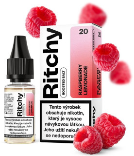 E-liquid Ritchy Salt - Raspberry Lemonade (Čerstvá malina) 10ml – 10mg