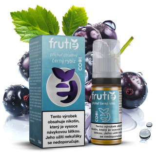 E-liquid Frutie Cool 50/50 - Blackcurrant (Chladivý Černý Rybíz) 10ml – 12mg