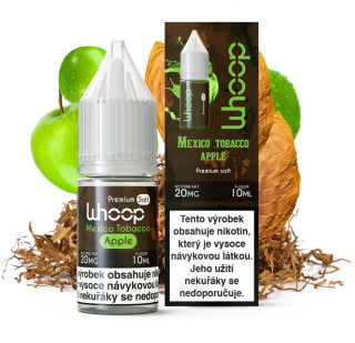 E-liquid WHOOP Salt - Mexico Tabacco Apple (Mexický tabák s jablkem) 10ml 20mg