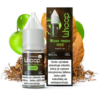 E-liquid WHOOP - Tabacco Apple (Mexický tabák s jablkem) 10ml – 0mg