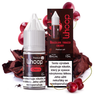 E-liquid WHOOP - Tabacco Cherry (Brazilský tabák s třešní) 10ml – 0mg