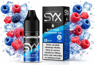 E-liquid SYX NS - Blue Sour Raspberry Ice (Ledová modrá malina) 10ml – 10mg
