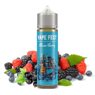 Příchuť Vape Fest Shake And Vape - Blues Berry (Borůvka, Malina, Ostružina a Rybíz) 10ml