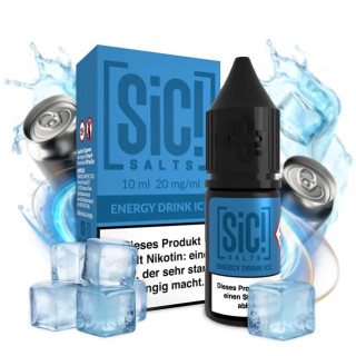 E-liquid Sic! Salts - Energy Drink Ice 10ml – 10mg