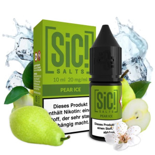 E-liquid Sic! Salts - Pear Ice (Ledová hruška) 10ml – 20mg