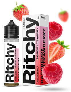 Příchuť Liqua Ritchy S&V - Raspberry Strawberry (Jahoda a Malina) 10ml