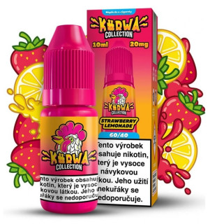 E-liquid KURA COLLECTION - STRAWBERRY LEMONADE (Mix jahod a citronu) 10ml 20mg