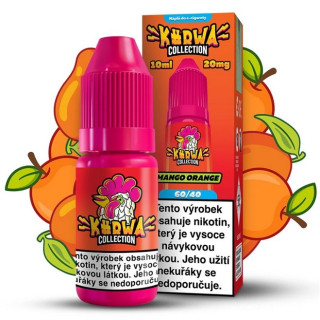 E-liquid KURA COLLECTION - MANGO ORANGE (Mango a pomeranč) 10ml 20mg