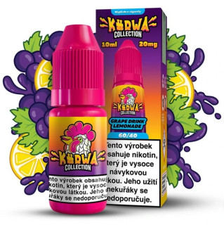 E-liquid KURA COLLECTION - GRAPE DRINK LEMONADE (Hroznové víno a citrusy) 10ml 20mg
