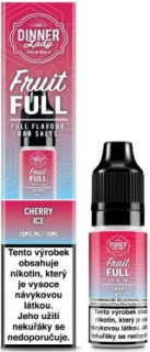 E-liquid Dinner Lady Bar Salts Fruit FULL - Cherry Ice (Ledové třešně) 10ml 20mg