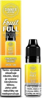 E-liquid Dinner Lady Bar Salts Fruit FULL - Pineapple Orange (Mix ananasu a pomeranče) 10ml 20mg