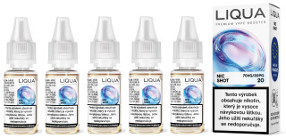 Liqua Nic Shot Booster (PG30/VG70) 5x10ml 20mg
