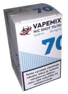 Booster VapeMix 4x10ml (PG30/VG70) 20mg