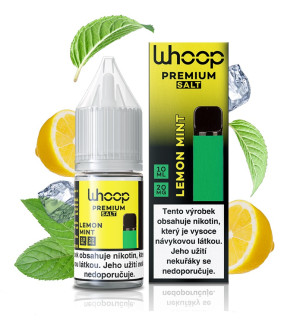 E-liquid WHOOP Salt - Lemon Mint (Citron s mátou) 10ml 20mg