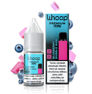 E-liquid WHOOP Salt - Blueberry Bubble Gum 10ml 20mg