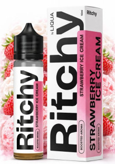 Příchuť Liqua Ritchy S&V - Strawberry Ice Cream (Jahodová zmrzlina) 10ml