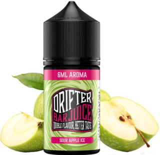 Příchuť Drifter Bar Juice Shake & Vape - Sour Apple Ice (Ledové kyselé jablko) 6ml