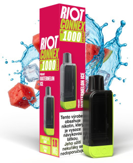 RIOT Connex 1000 přednaplněná kapsle - Watermelon Ice (Osvěžující Vodní Meloun) – 18mg