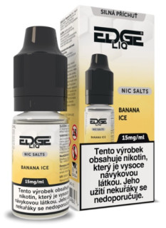 E-liquid EDGE Salt - Banana Ice (Ledový banán) 10ml 15mg