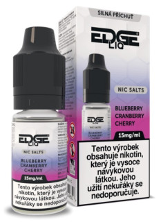 E-liquid EDGE Salt - Blueberry Cranberry Cherry (Borůvka, Brusinka a Třešeň) 10ml 15mg