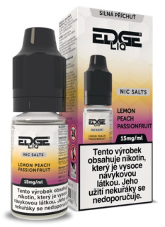 E-liquid EDGE Salt - Lemon Peach PassionFruit (Mix citronu, broskve a marakuji) 10ml 15mg
