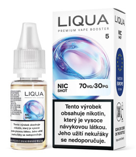 Liqua Nic Shot Booster (PG30/VG70) 10ml 5mg