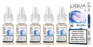 Liqua Nic Shot Booster (PG50/VG50) 5x10ml 5mg