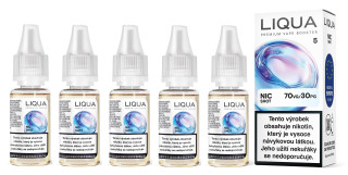 Liqua Nic Shot Booster (PG30/VG70) 5x10ml 5mg